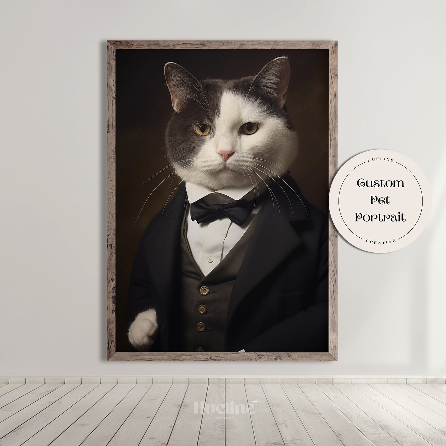 Elegant Gentleman Pet Portraits Lady Pet Royal Custom Pet Portrait Aristocrat Pet Regal Vintage Pet Birthday Gift for Dog Owner