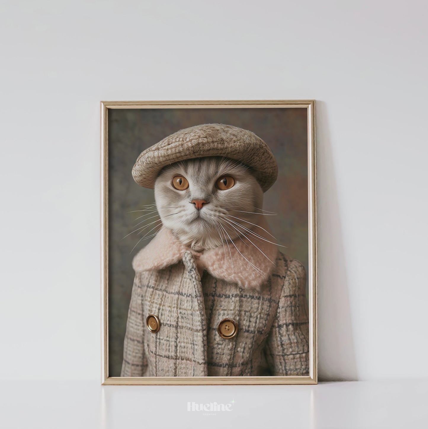 Custom Fashion Pet Portrait, Pet Couture Collection, Fashion Shoot Pet Portrait, Custom Pet for Mom Funny Pet Gift, Personalized Pet Royal