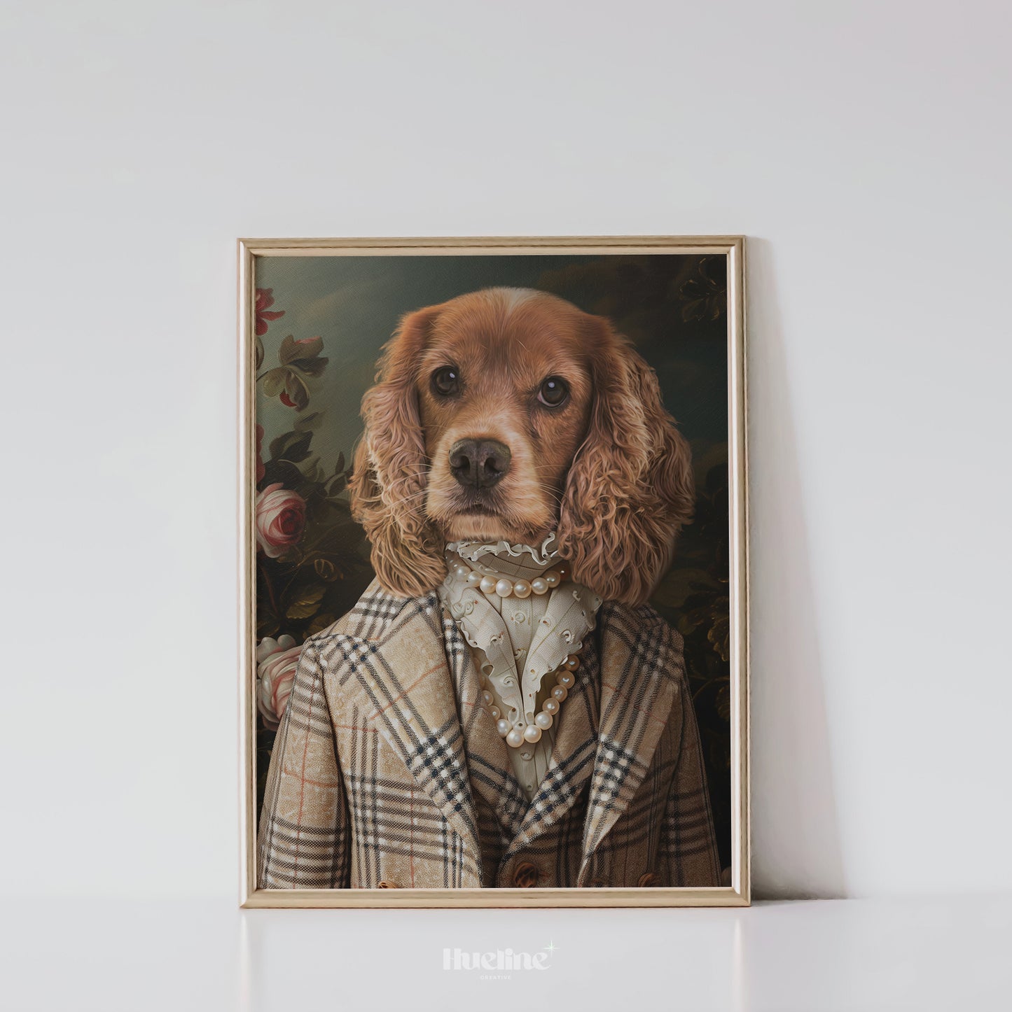 Custom Fashion Pet Portrait, Pet Couture Collection, Fashion Shoot Pet Portrait, Custom Pet for Mom, Funny Pet Gift, Personalized Pet