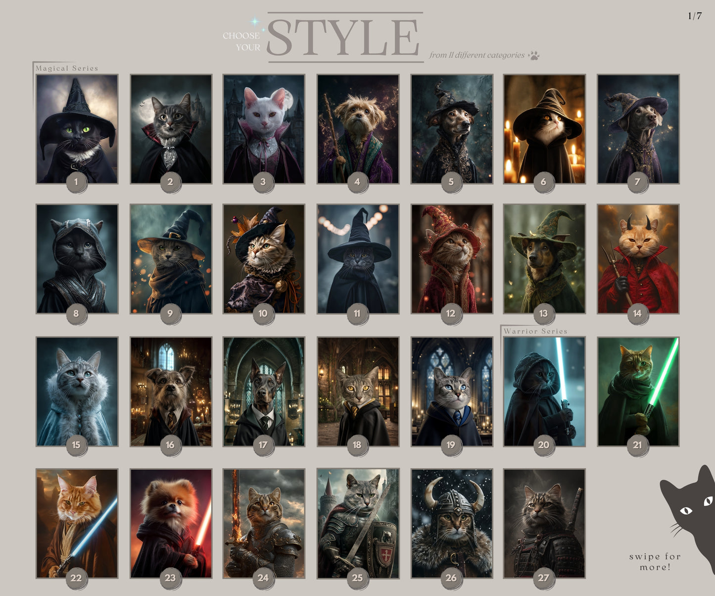 Custom Pet Portrait: Dragon Fantasy Art, Unique Dog Lover Gift, Digital, Canvas or Poster