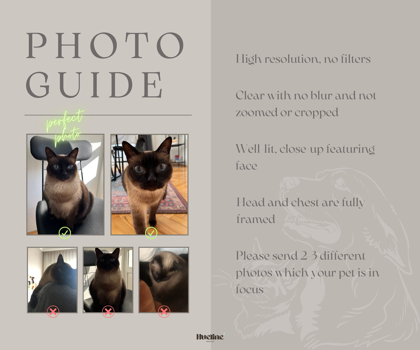 Custom Pet Portrait from Photo – Stylish Cat in Pink Fur Artwork, Personalized Pet Gift