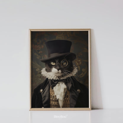Gentleman Custom Pet Portraits Historical Pet Royal Custom Pet Portrait Aristocrat Pet Regal Vintage Pet Birthday Gift for Pet Owner